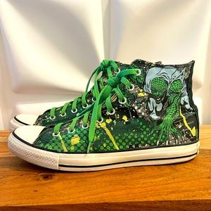 Converse high top killer crocs sneakers